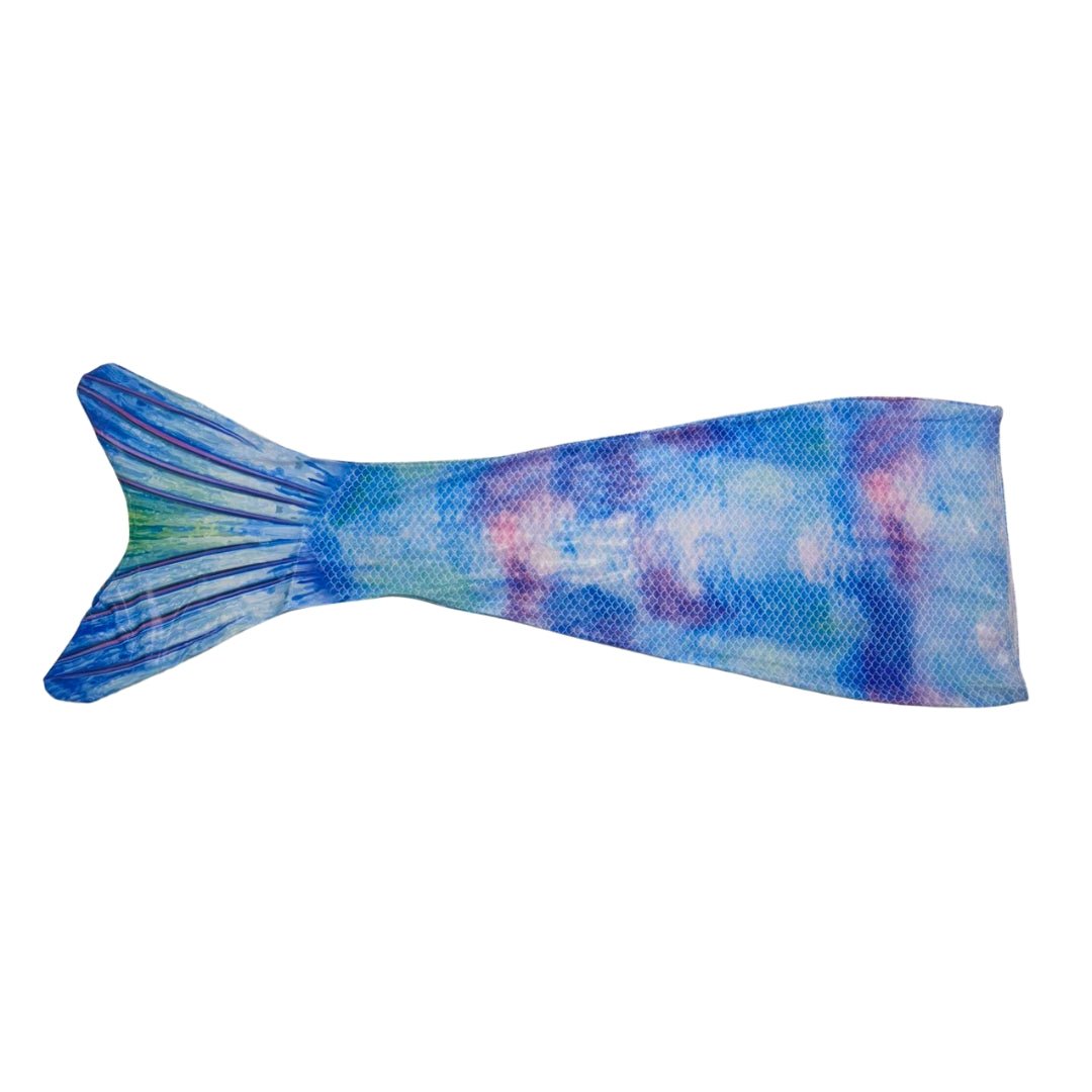 Meerjungfrau-Set Blaue Farben des Ozeans XL & XXL