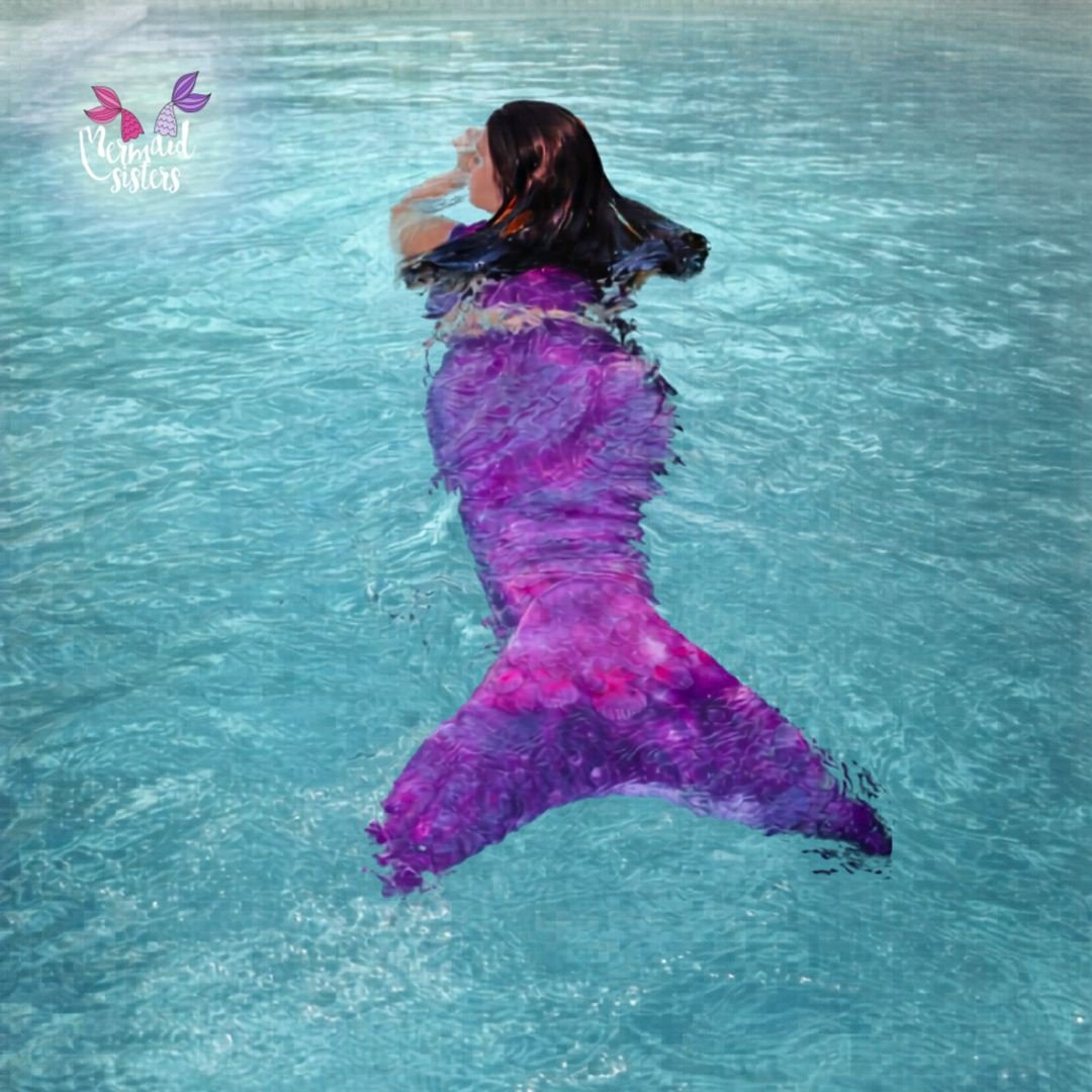 Losse Zeemeermin staart Star of the Sea Purple