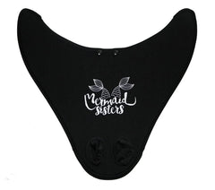 Losse monovin voor zeemeermin staart, zwart zwemaccessoire – Mermaid Sisters