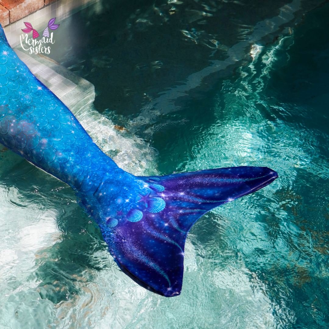 Losse Zeemeermin staart Star of the Sea Blue