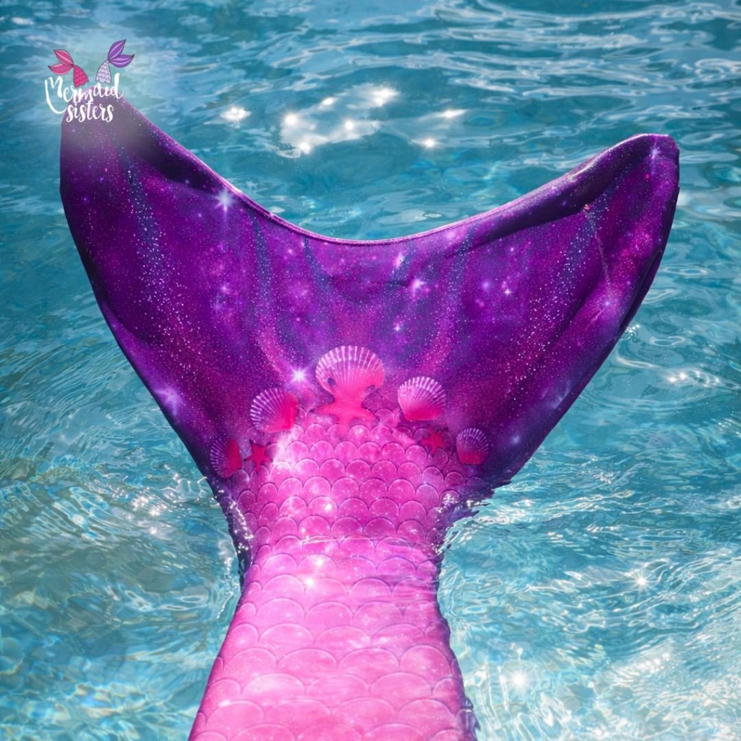 Losse Zeemeermin staart Star of the Sea Purple